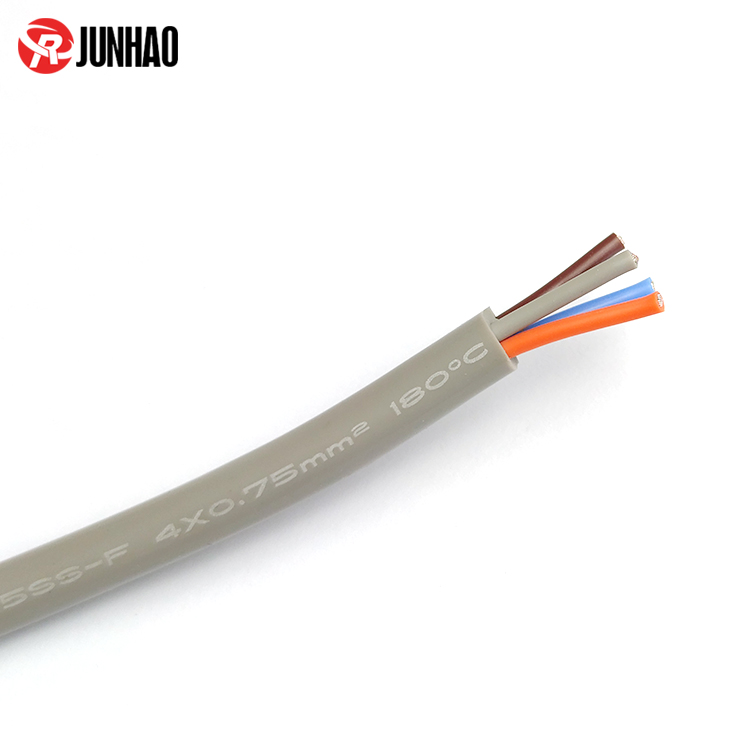 4×0.75mm2耐高溫硅膠電纜灰色4芯硅膠線產(chǎn)品圖